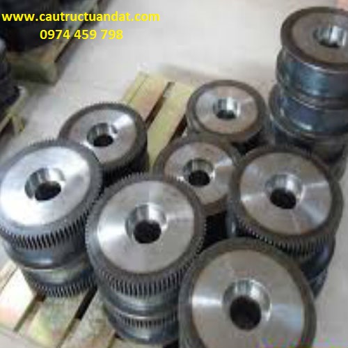 Bánh xe dầm biên trữ ở kho Bánh xe dầm biên trữ ở kho