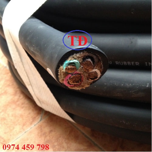 Hình ảnh cáp cao su có lõi bố chịu lực Hình ảnh cáp cao su có lõi bố chịu lực