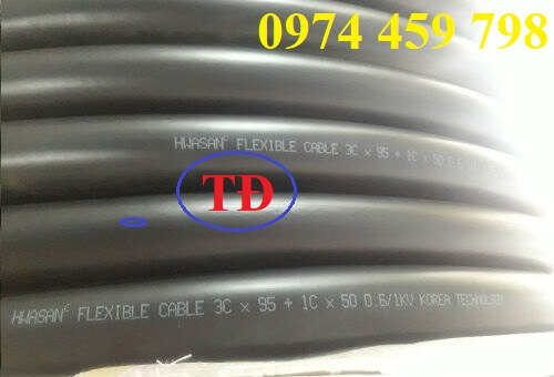 Cáp cao su cho cổng trục hiệu Hwasan Cáp cao su cho cổng trục hiệu Hwasan