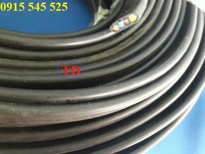 Cáp dẹt cầu trục 3Cx4 + 1Cx2.5 Cáp dẹt cầu trục 3Cx4 + 1Cx2.5