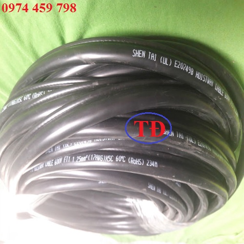 Hình ảnh dây điều khiển cầu trục Hình ảnh dây điều khiển cầu trục