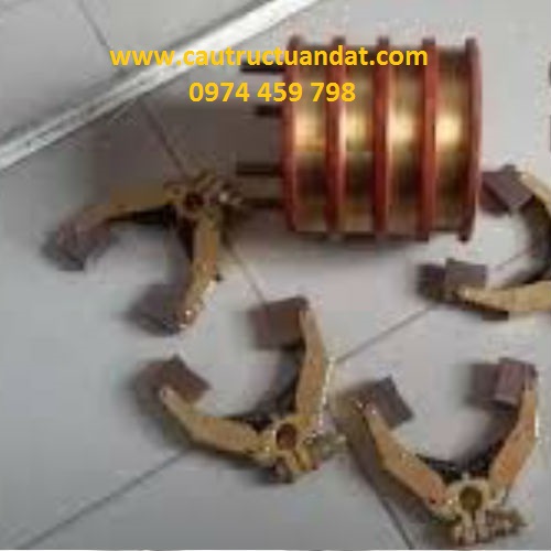 Cổ góp điện 4 pha (cổ góp điện 4 vành trượt) Cổ góp điện 4 pha (cổ góp điện 4 vành trượt)