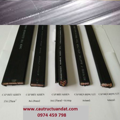 Hình ảnh cáp dẹt cho ray c cầu trục Hình ảnh cáp dẹt cho ray c cầu trục