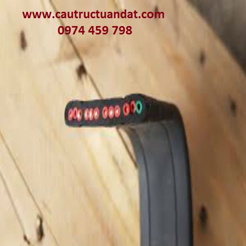 Hình ảnh mặt cắt ngang của day cáp dẹp Hình ảnh mặt cắt ngang của day cáp dẹp