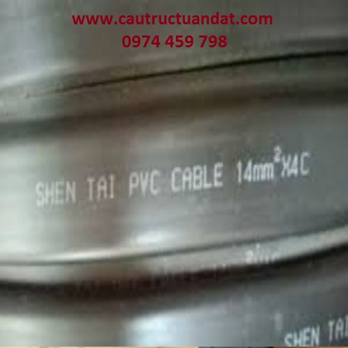 Dây cáp dẹt loại 4Cx14mm Dây cáp dẹt loại 4Cx14mm