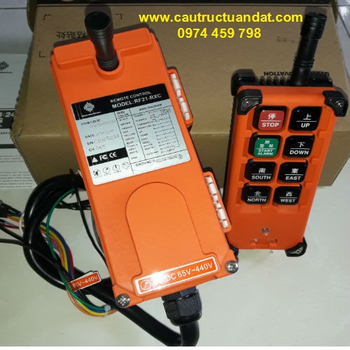 Hình ảnh điều khiển từ xa cầu trục hiệu Telecrane Hình ảnh điều khiển từ xa cầu trục hiệu Telecrane