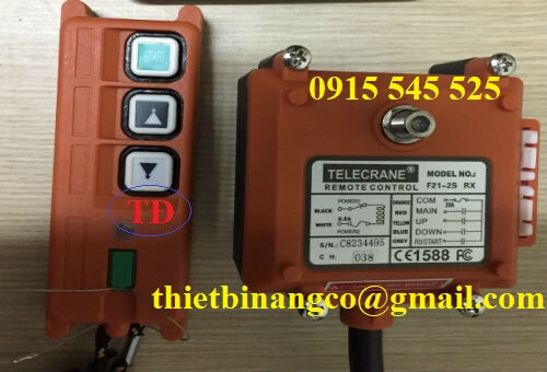 Điều khiển từ xa 2 nút F21 - 2S Điều khiển từ xa 2 nút F21 - 2S