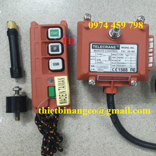 Điều khiển từ xa F21-2S 380V Điều khiển từ xa F21-2S 380V