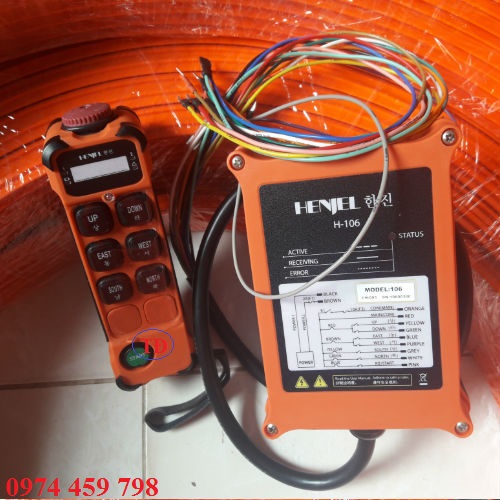 Hình ảnh điều khiển từ xa Henjel Hình ảnh điều khiển từ xa Henjel