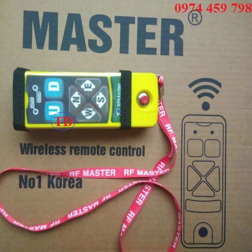 Điều khiển từ xa cầu trục Hàn Quốc Điều khiển từ xa cầu trục Hàn Quốc