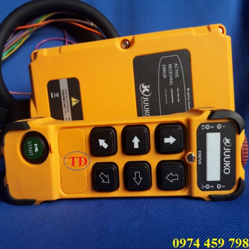 Điều khiển từ xa cầu trục hãng Juuko Điều khiển từ xa cầu trục hãng Juuko