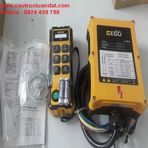 Nút điều khiển từ xa cho cầu trục EGO 6 nút Nút điều khiển từ xa cho cầu trục EGO 6 nút
