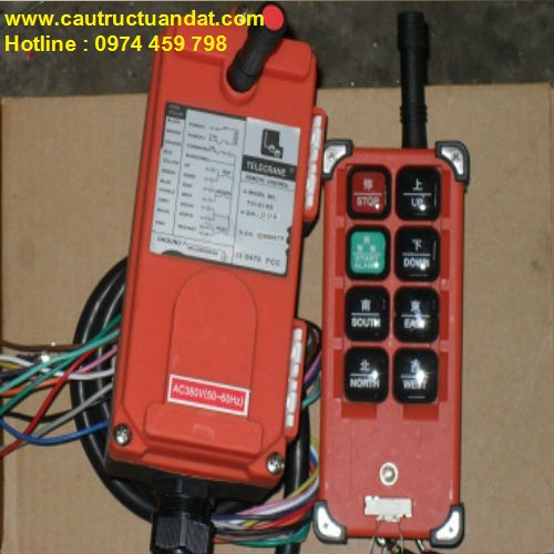 Nút điều khiển từ xa cho cầu trục Nút điều khiển từ xa cho cầu trục