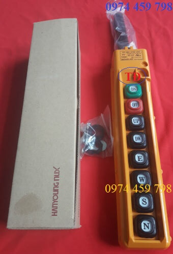 Nút bấm điều khiển cầu trục 2 cấp HY - 1028 Nút bấm điều khiển cầu trục 2 cấp HY - 1028