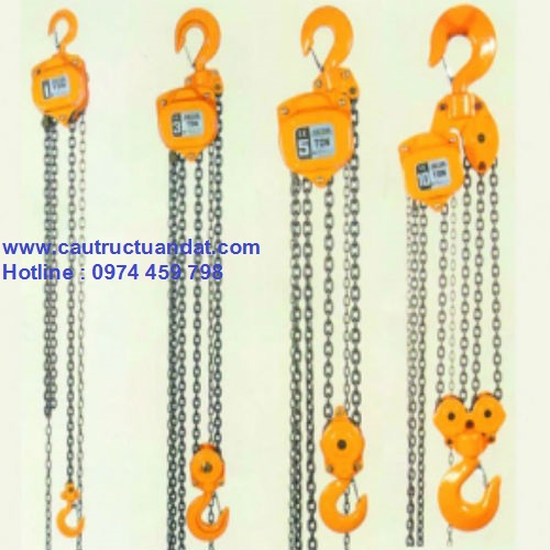 Pa lăng xích kéo tay Pa lăng xích kéo tay