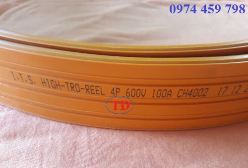 Ray điện an toàn cầu trục loại 4P 100A Ray điện an toàn cầu trục loại 4P 100A