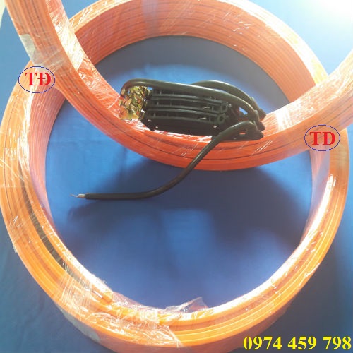 Hình ảnh dây trượt điện cầu trục có rãnh để chổi tiếp điện trượt lên Hình ảnh dây trượt điện cầu trục có rãnh để chổi tiếp điện trượt lên