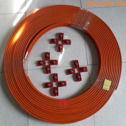 Hình ảnh ray điện an toàn 3P 75A Hình ảnh ray điện an toàn 3P 75A