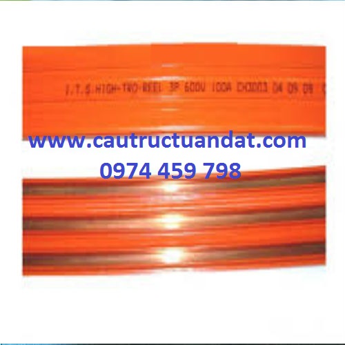 Hình ảnh ray điện an toàn cầu trục 3P-100A Hình ảnh ray điện an toàn cầu trục 3P-100A