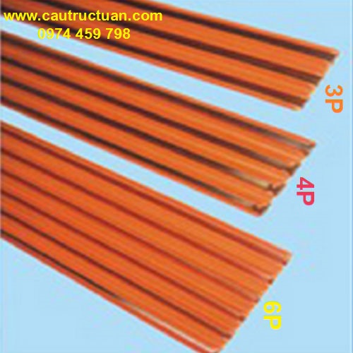 Rây điện cầu trục 3P, 4P, 6P Rây điện cầu trục 3P, 4P, 6P