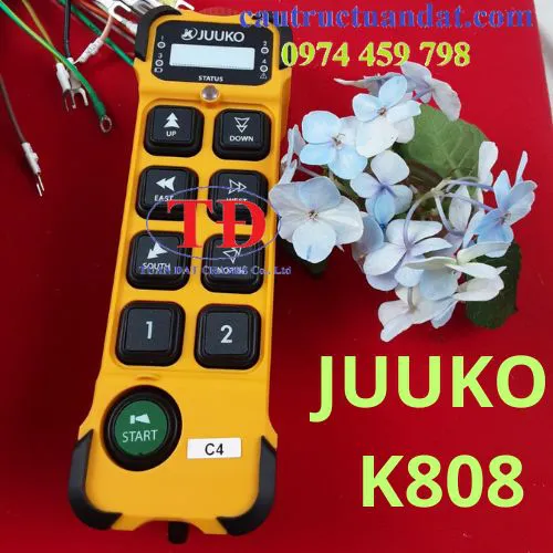 Điều khiển từ xa cầu trục Juuko K808