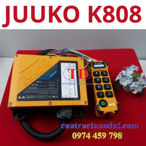 Điều khiển từ xa cầu trục Juuko K808
