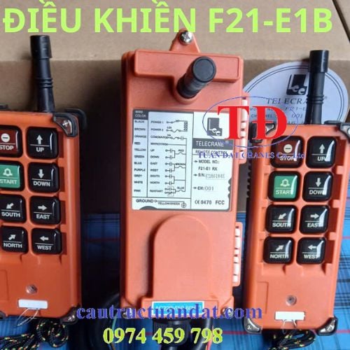 Điều khiển từ xa F21-E1B 2 tay bấm loại 220V
