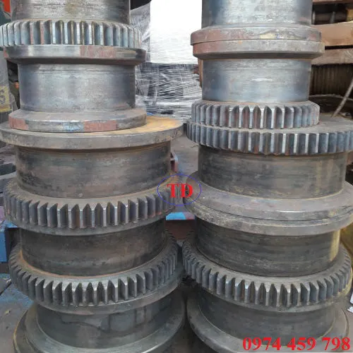 Bánh xe dầm biên cầu trục 5 tấn