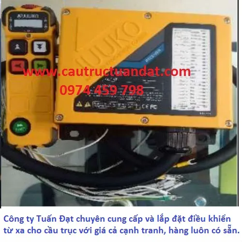 Các loại điều khiển từ xa cầu trục