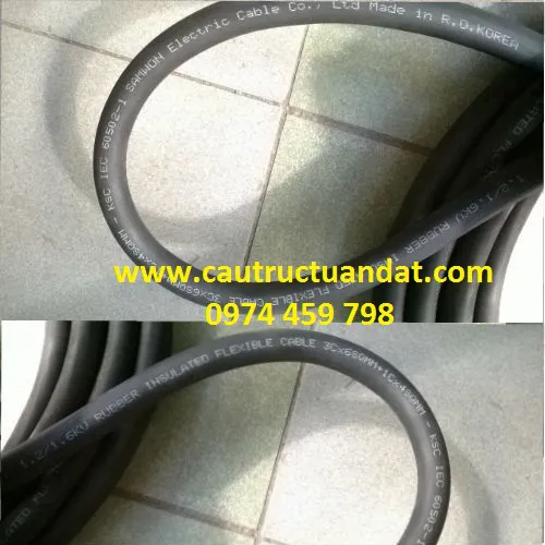 Cáp cao su của Hàn Quốc