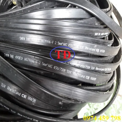 Cáp dẹp mềm cho cầu trục
