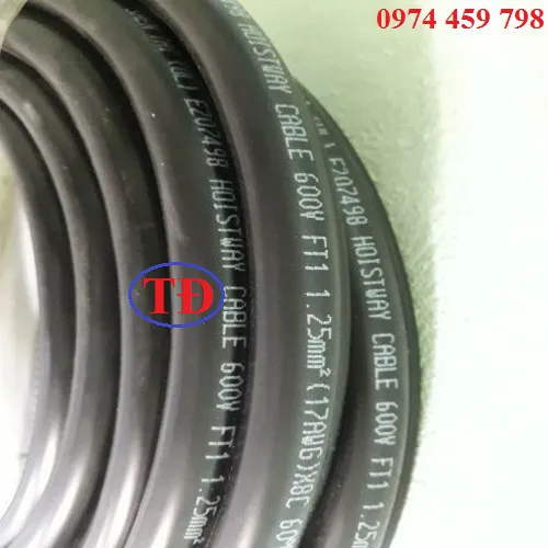 Cáp điều khiển cầu trục 8Cx1.25