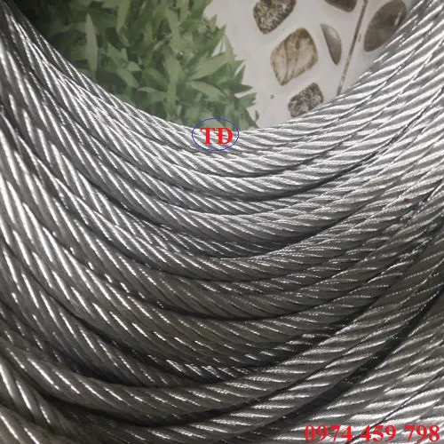 Cáp thép cho cầu trục