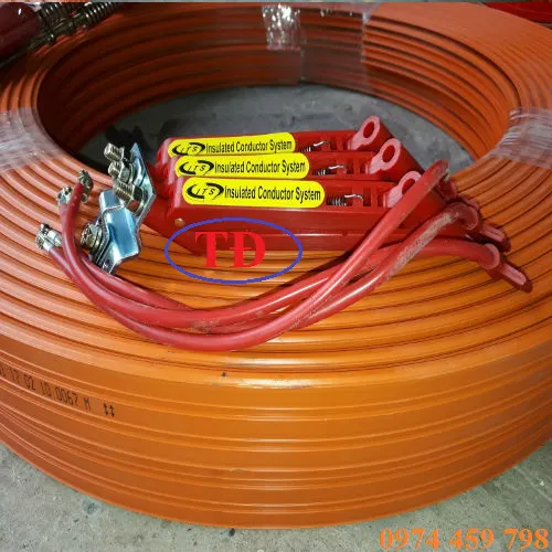 Chổi tiếp điện cầu trục 1P, 3P, 4P, 6P chuyên dụng