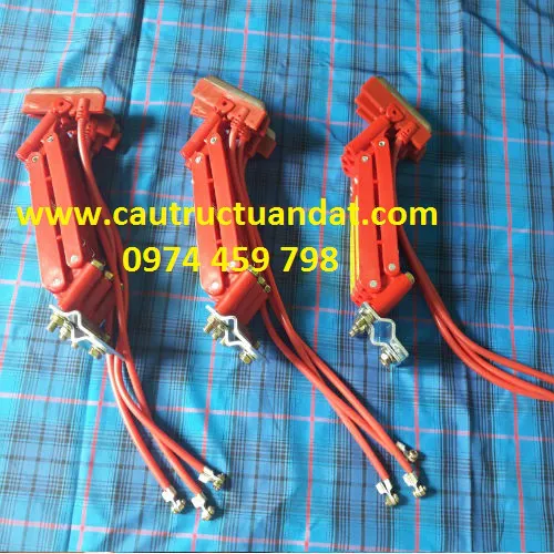 Chổi tiếp điện cầu trục 1P, 3P, 4P, 6P
