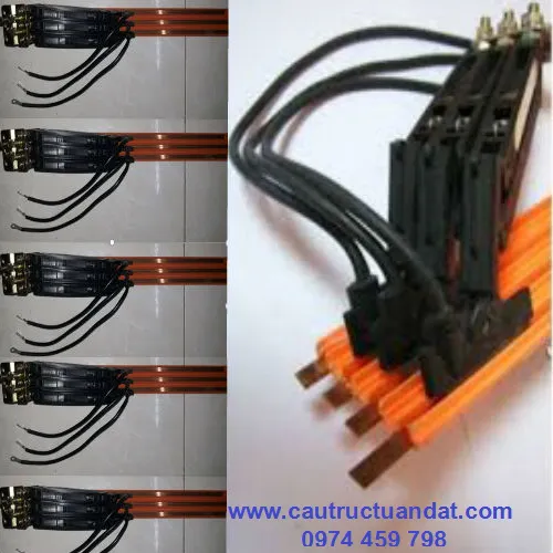 Chổi tiếp điện cầu trục các loại