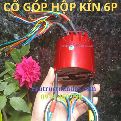 Cổ góp điện hộp kín 6 pha SRH-2578