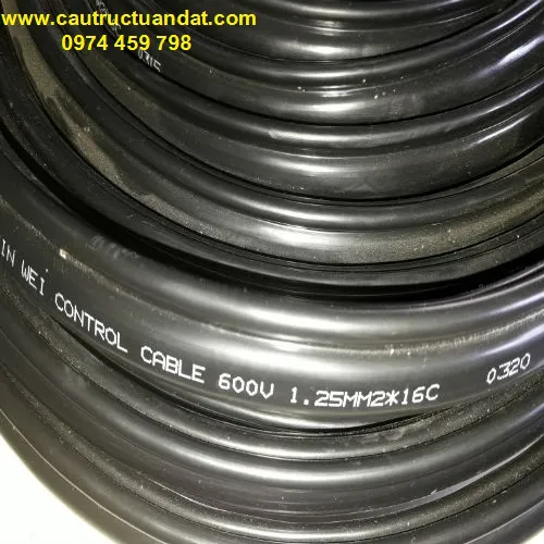 Dây cáp điện dẹt cho cầu trục