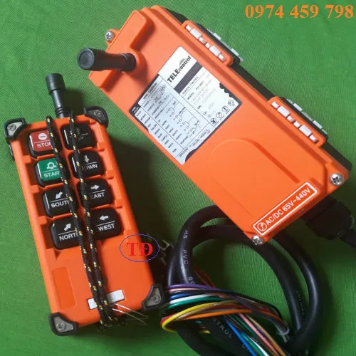Điều khiển từ xa cầu trục 6 kênh