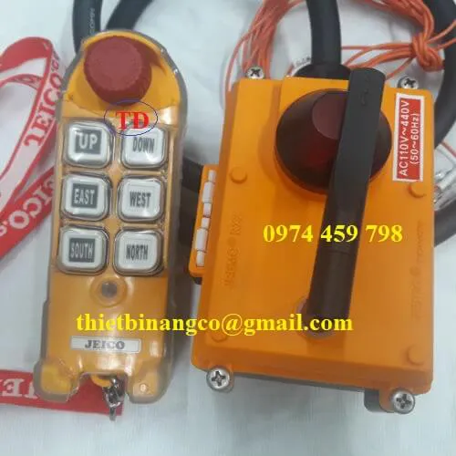 Điều khiển từ xa cầu trục Jeico