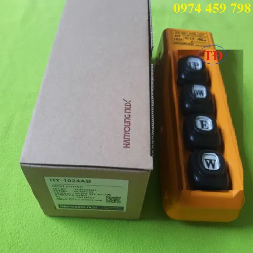 Nút bấm điều khiển cầu trục HY1024