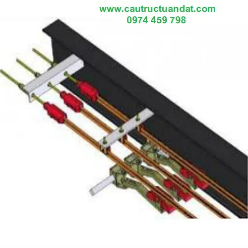 Pát treo ray điện an toàn