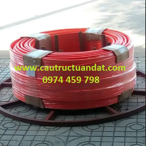 Ray điện an toàn cầu trục 4 pha