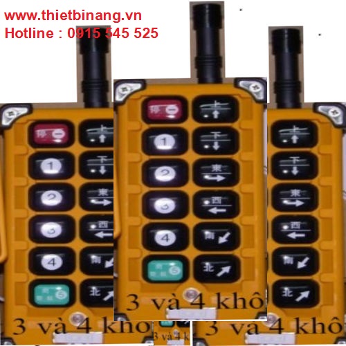 Bộ phát của điều khiển từ xa cho cầu trục Bộ phát của điều khiển từ xa cho cầu trục