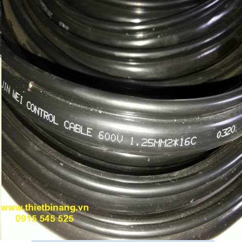 Dây cáp điện có lõi chịu lực 16x1.25MM Dây cáp điện có lõi chịu lực 16x1.25MM