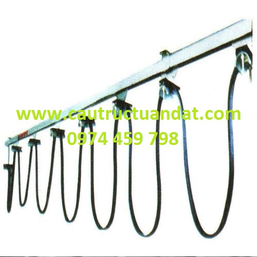 Máng C treo cáp cầu trục Máng C treo cáp cầu trục