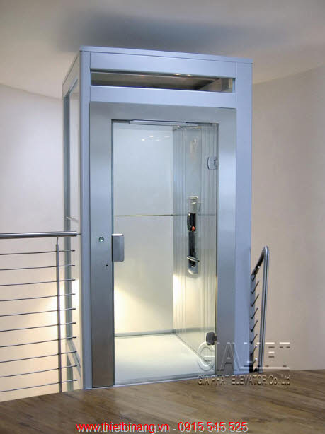 Ngoại thất thang máy gia đình Ngoại thất thang máy gia đình