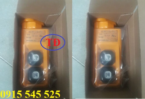 Nút bấm điều khiển cầu trục 2 nút Nút bấm điều khiển cầu trục 2 nút