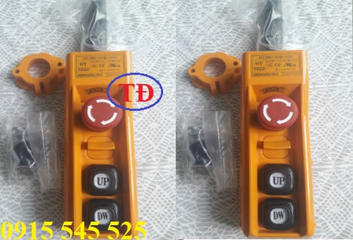 Nút bấm điều khiển cầu trục 2 nút Nút bấm điều khiển cầu trục 2 nút