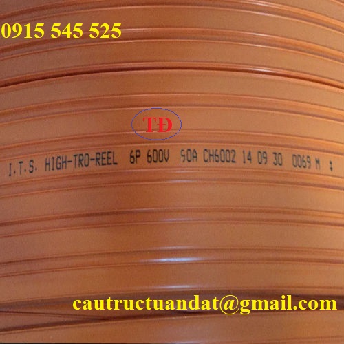 Ray điện an toàn giá rẻ cho cầu trục loại 6P Ray điện an toàn giá rẻ cho cầu trục loại 6P